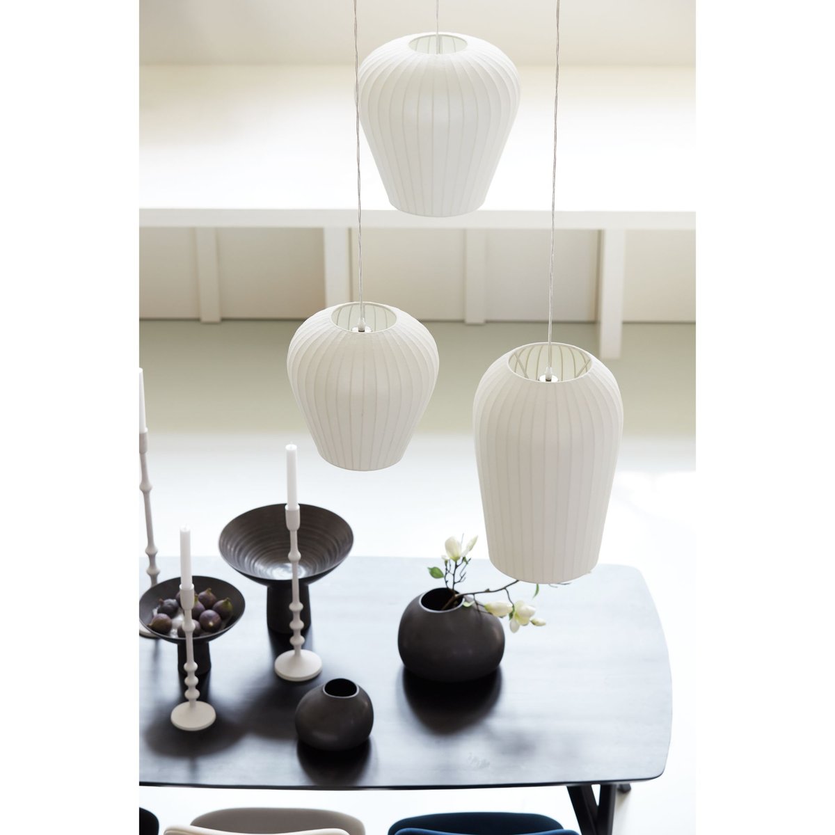 Suspension - Xela - Ø30 Cm - Blanc blanc, LIGHT & LIVING 