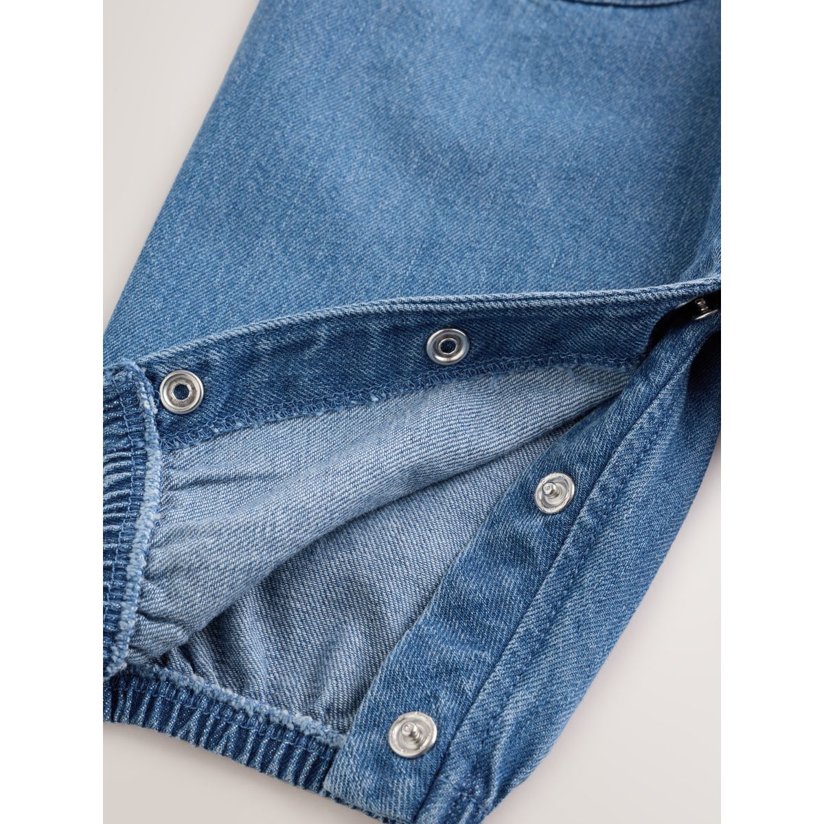 Barboteuse bébé bleu jean, NEXT