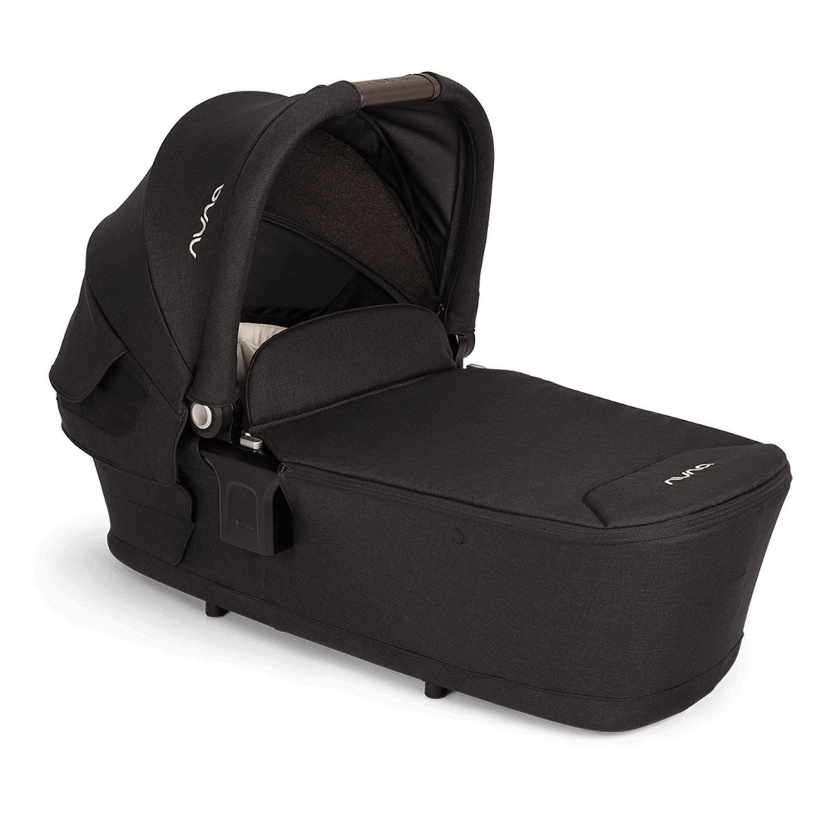 Poussette duo Swiv Caviar + nacelle Lytl Caviar couleur unique, NUNA