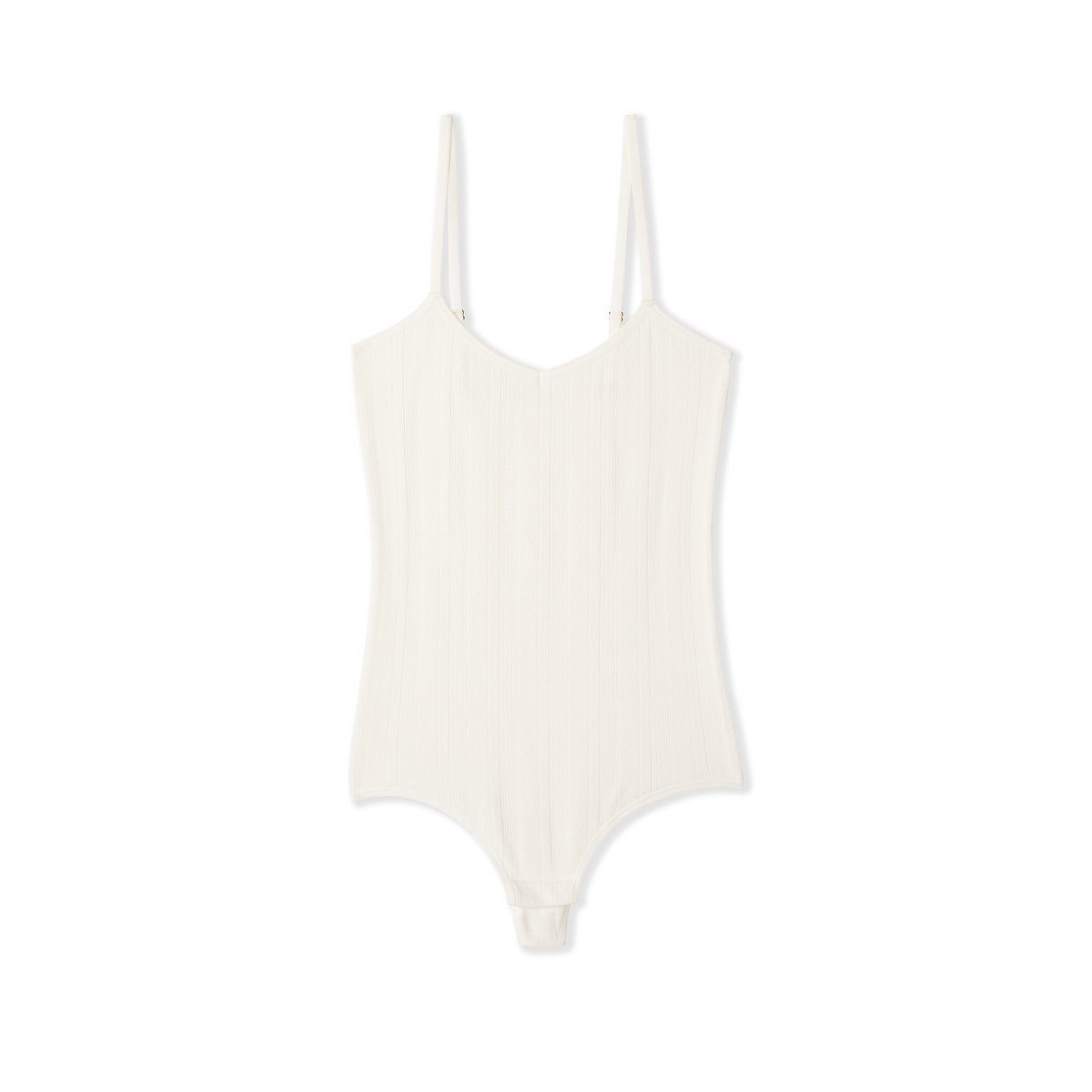 Body en pointelle DAILY SEAMLESS ecru, ETAM