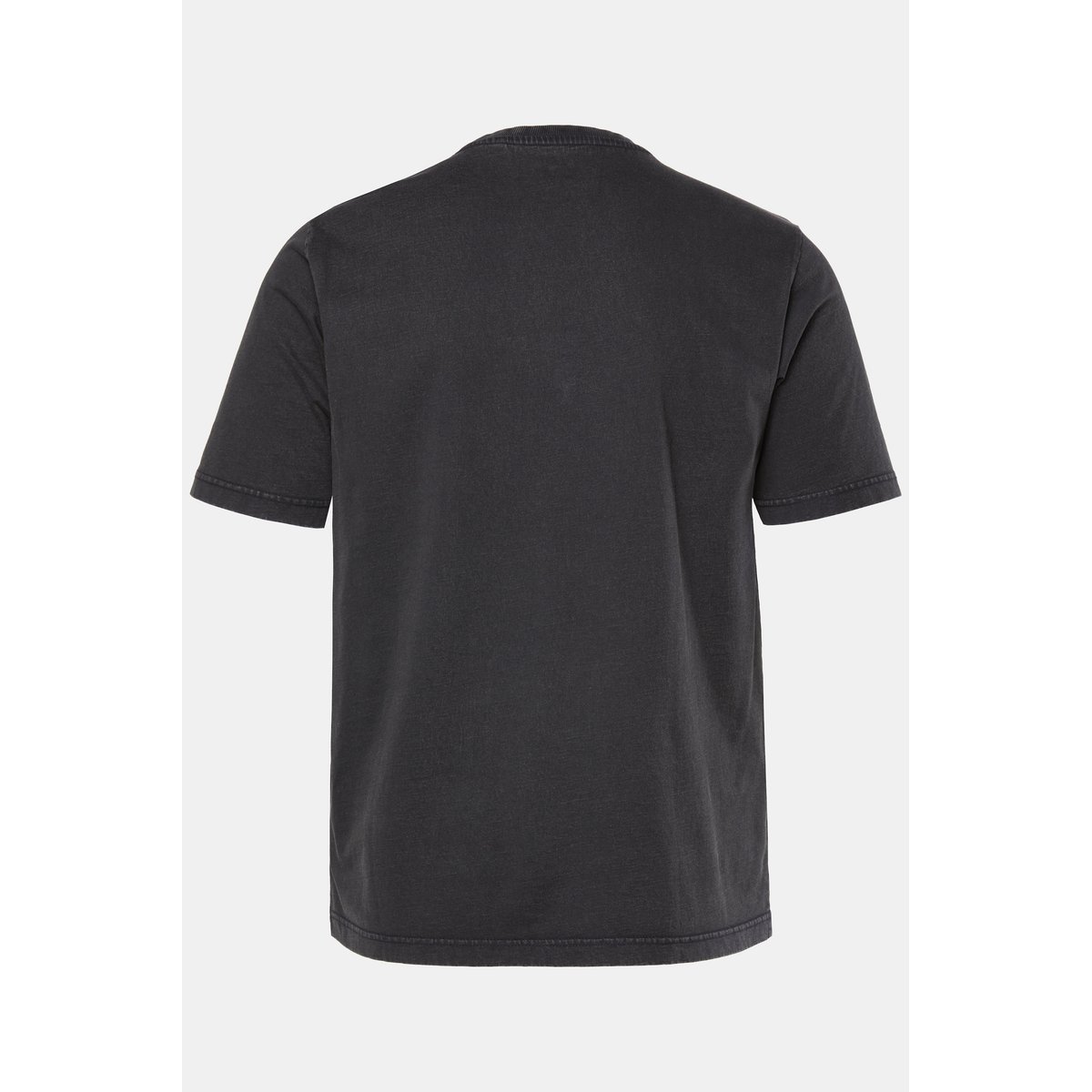 T-shirt, manches courtes et imprimé poitrine noir, JP1880