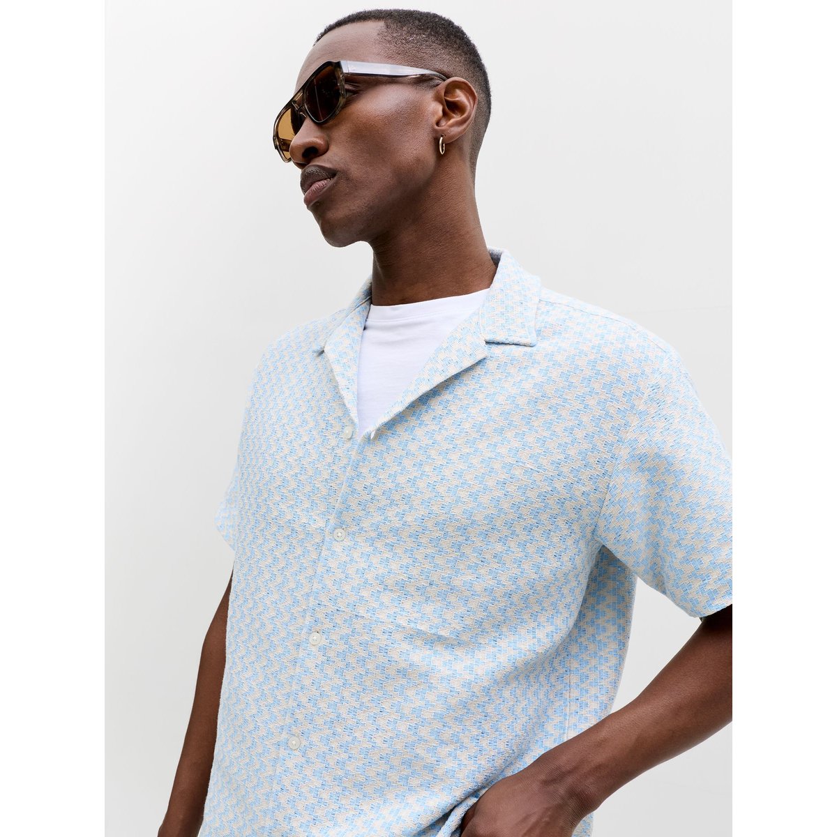 Chemise De Vacances cashmere blue 1, JACK & JONES