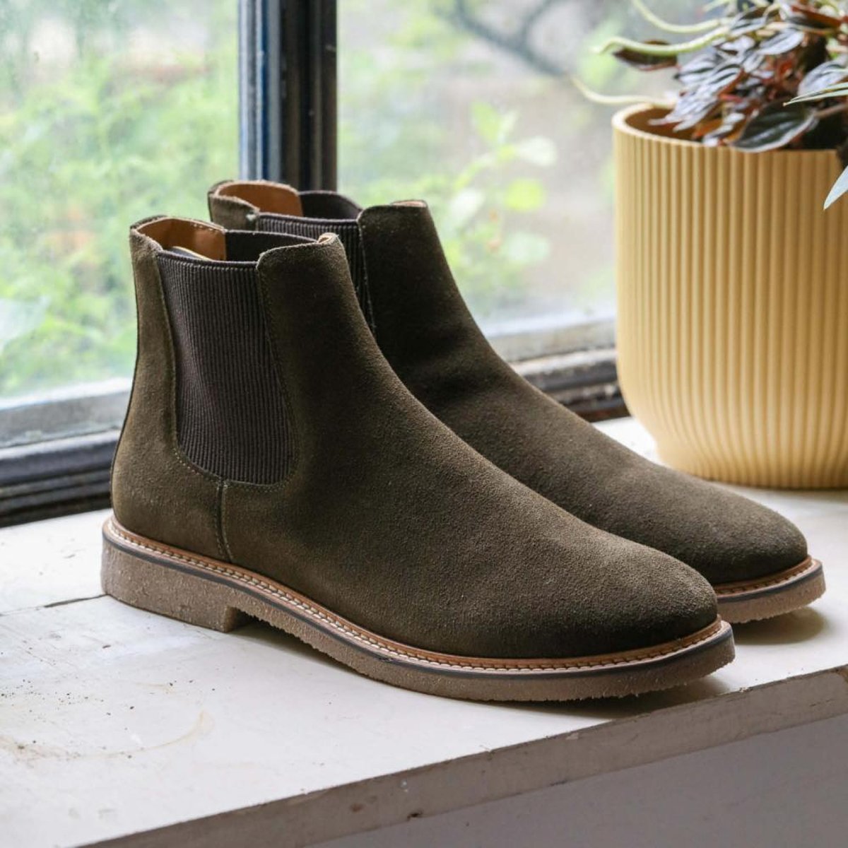 Bottines DUBLIN CHELSEA vert, SCHMOOVE