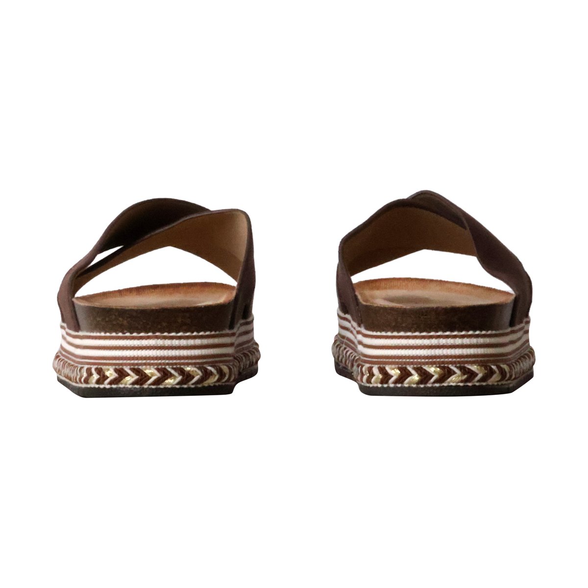 Mules à Enfiler marron, ENZA NUCCI