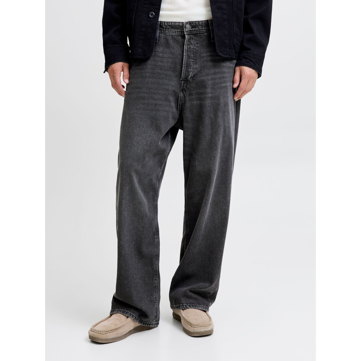 Jean Extra Baggy Fit black denim, JACK & JONES