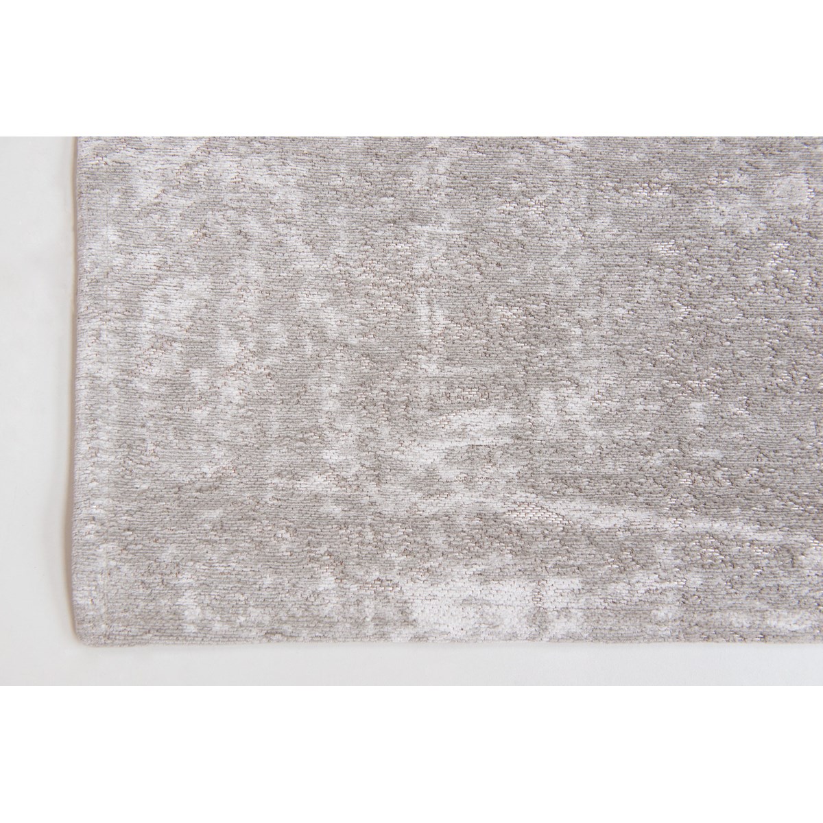 Tapis salon et chambre tissé plat GRIFF - Louis de Poortere blanc, NOVATREND