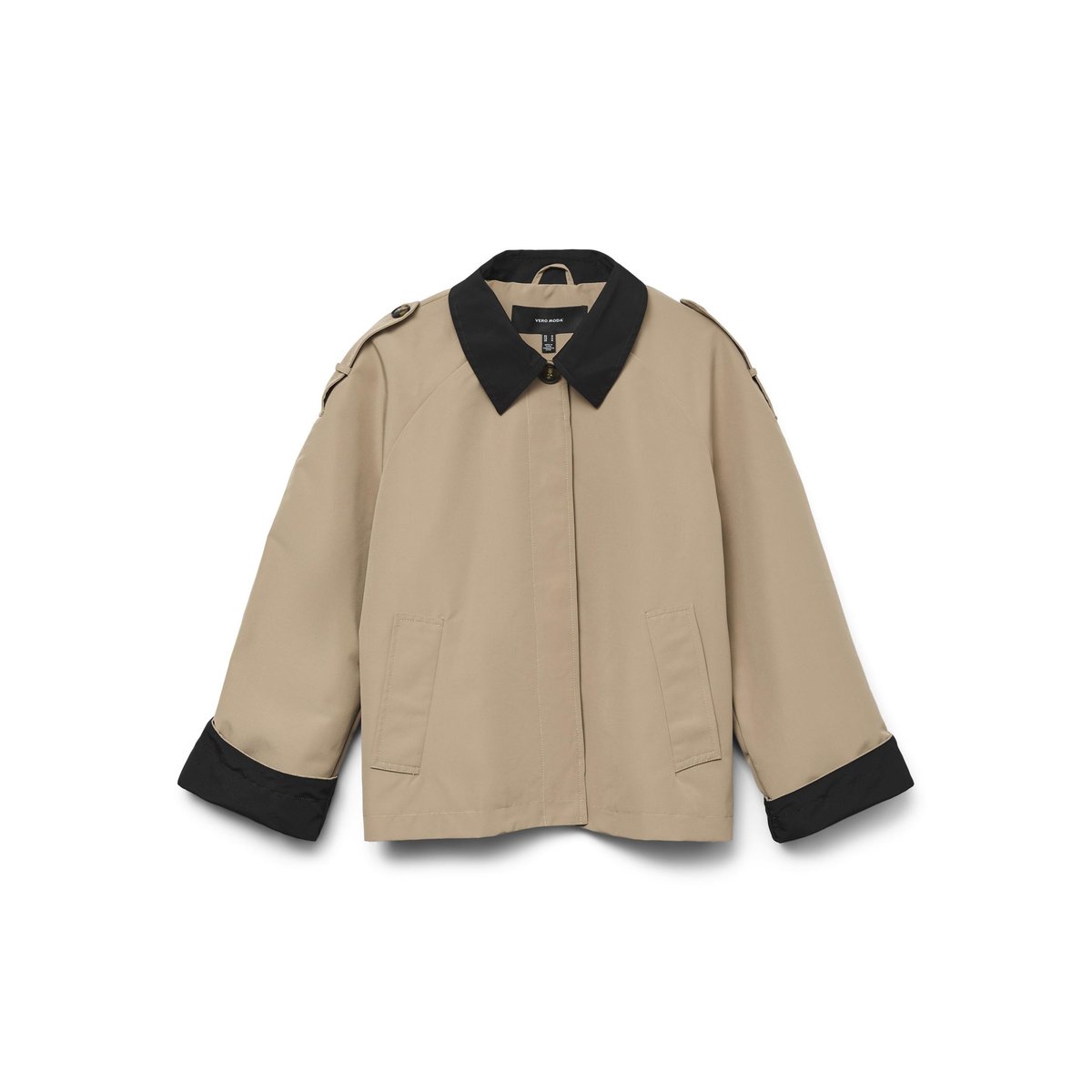 Parka Longue beige - silver mink, VERO MODA