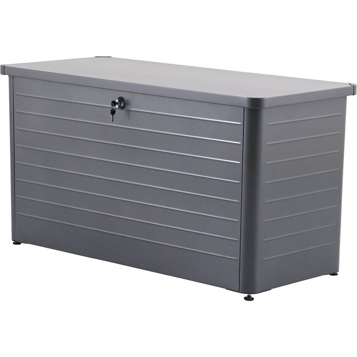 Rhode Island Large Steel Cushion Box black, SO'HOME