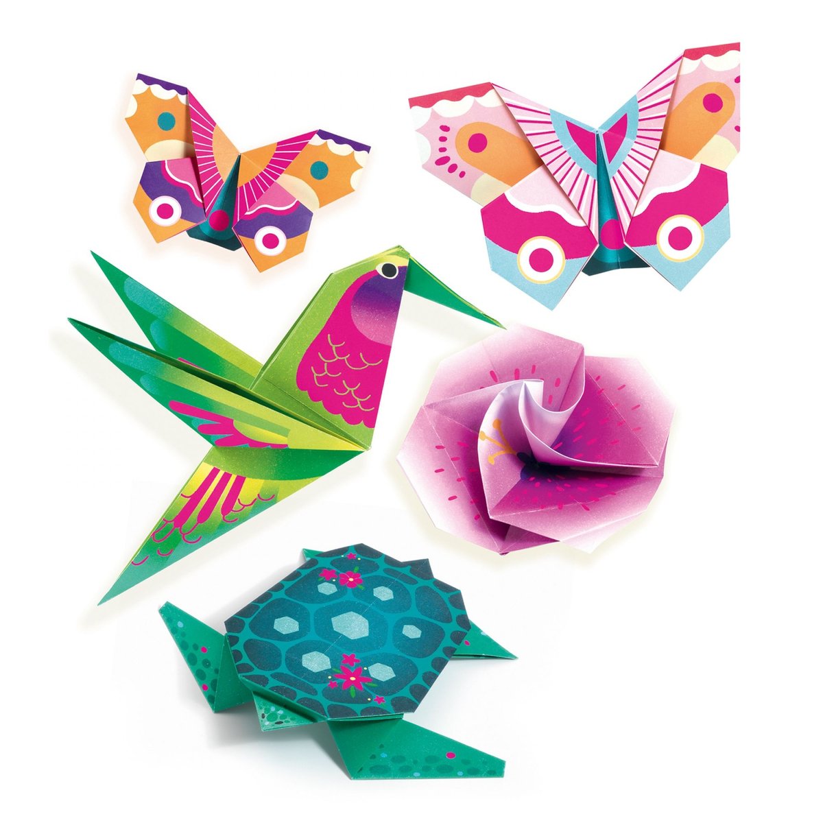 Origami Tropiques orange, DJECO