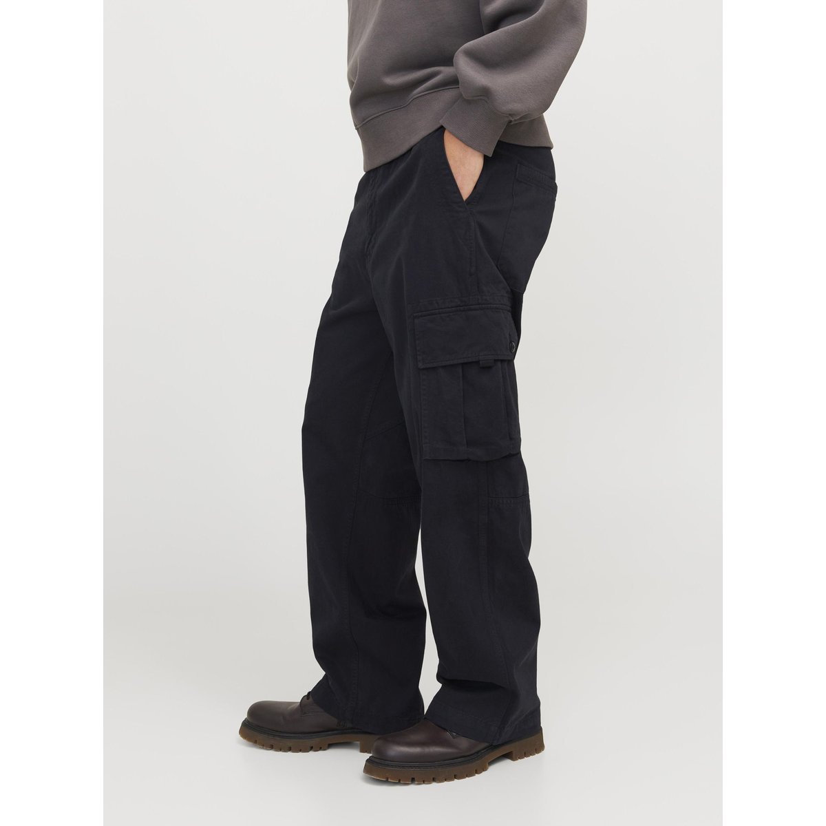 Pantalon Cargo noire - black, JACK & JONES