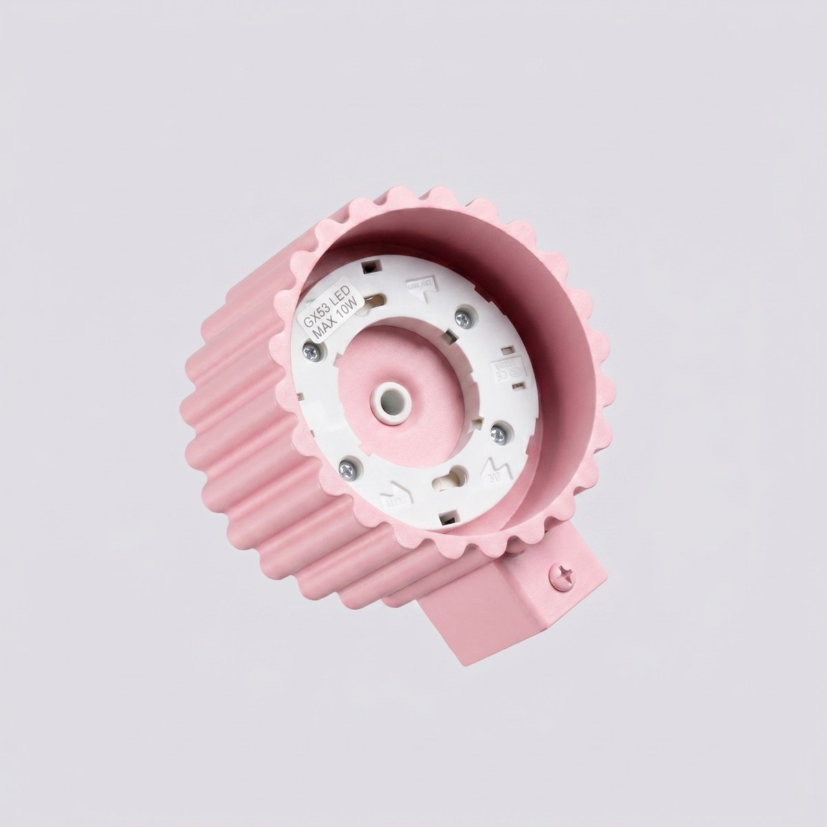 Applique murale Aluminium Rose Gx53 1 AURA rose, EDEN