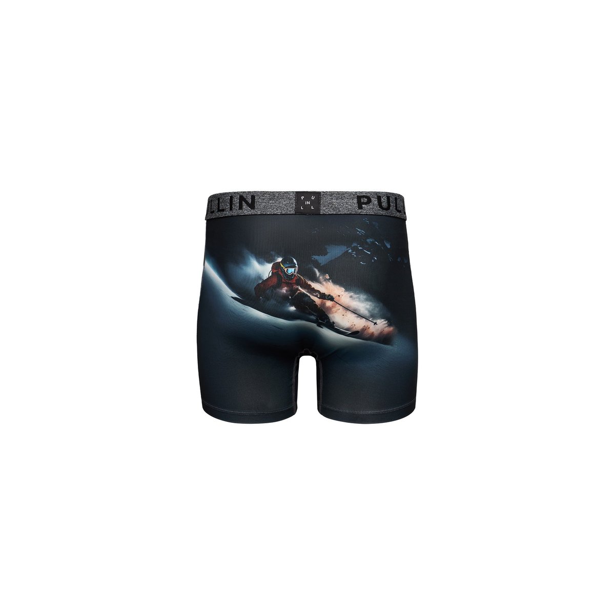 BOXER LONG MOONLIGHT noir brillant, PULLIN
