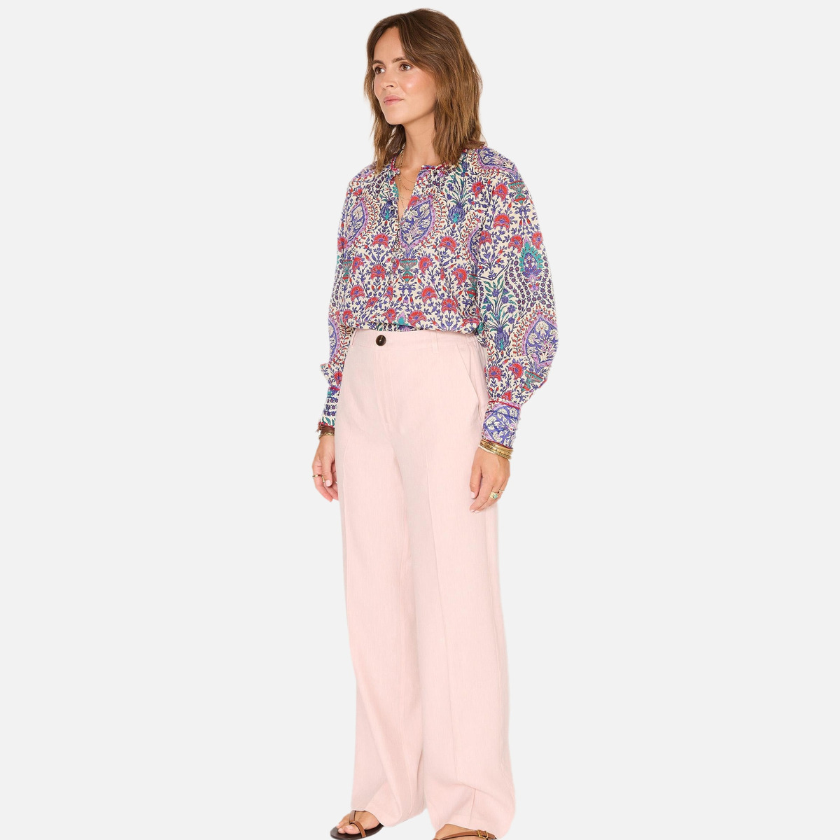 Pantalon PALITO 26s rose poudré, MKT STUDIO