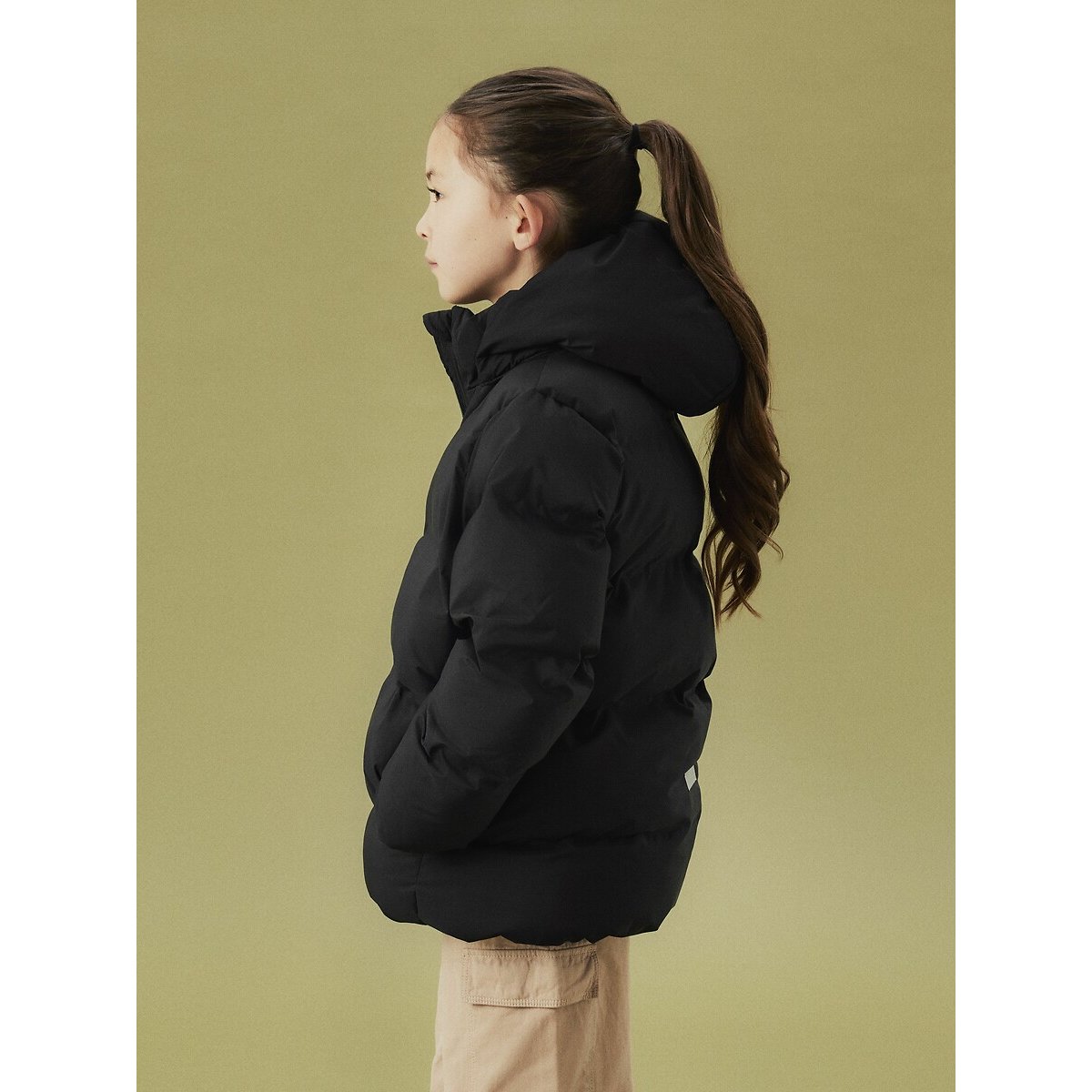 Unisex padded jacket black, NAME IT