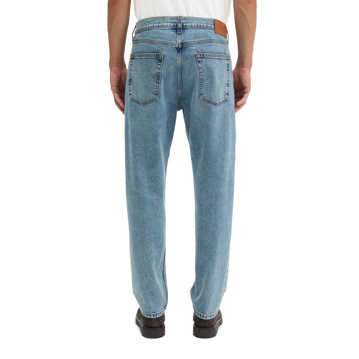 Jeans modèle Kalmo, coupe droite avec CIRCULOSE bleu moyen, MARC O'POLO