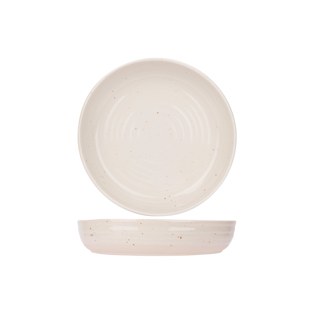 Lot de 2 Coupes en grès, AMUSE quartz, COSY&TRENDY