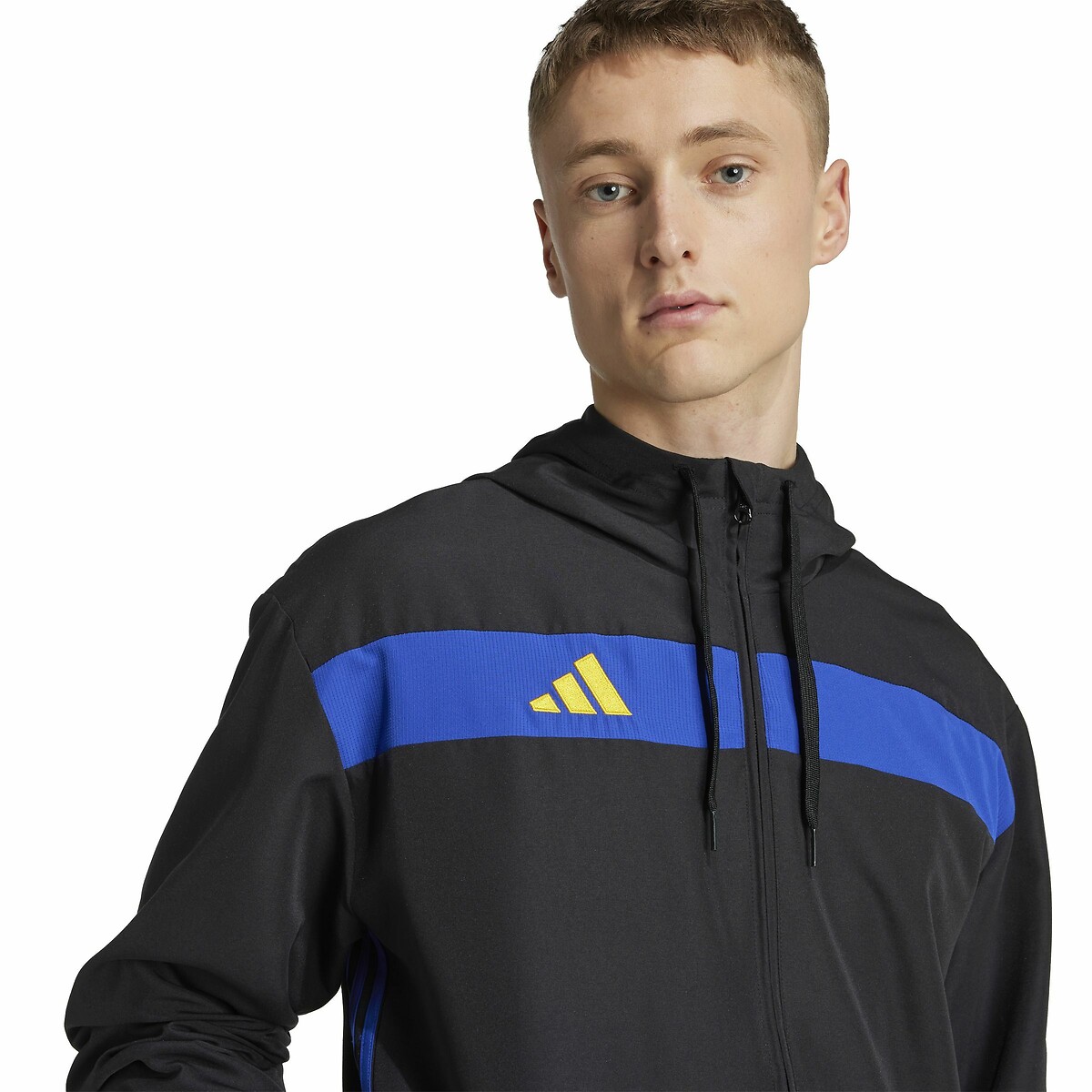 Sweat à capuche toile Tiro 25 Essentials noir, adidas Performance