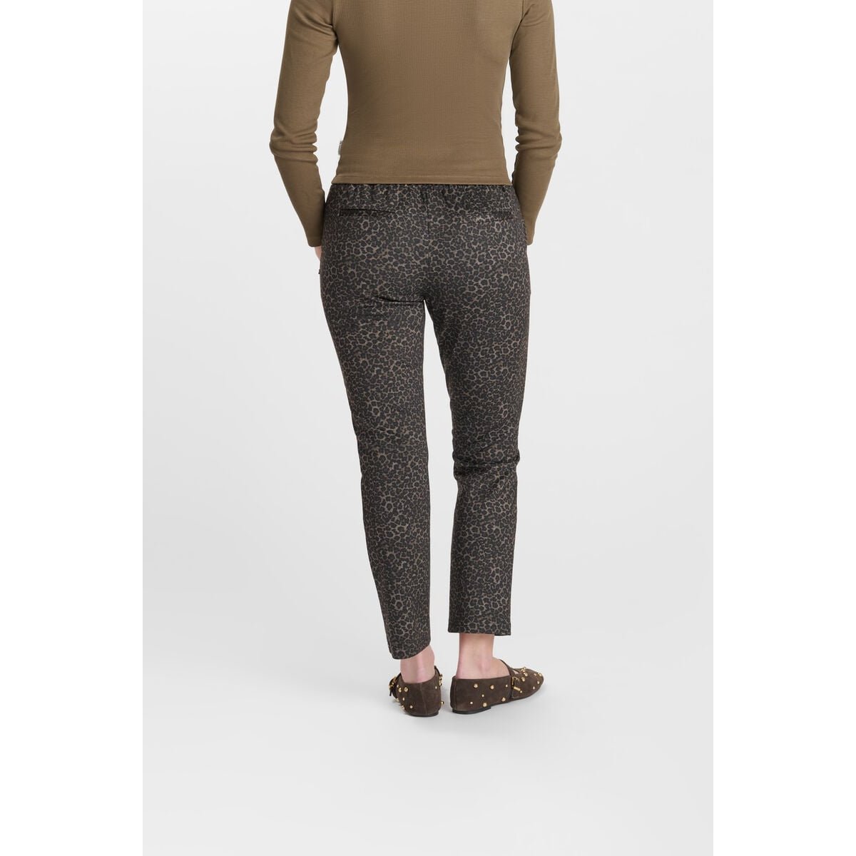 Pantalon droite ROSIGI moss, LE TEMPS DES CERISES