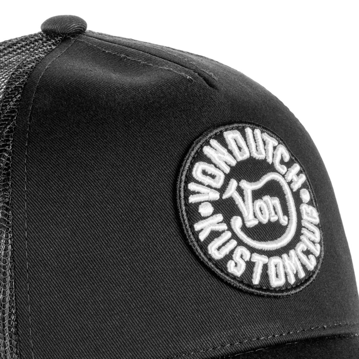 Casquette Baseball filet Kustom Klub noir, VON DUTCH