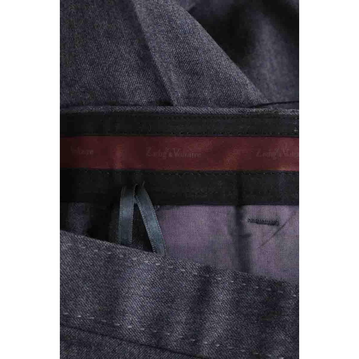Pantalon droit - Très Bon État gris, ZADIG&VOLTAIRE