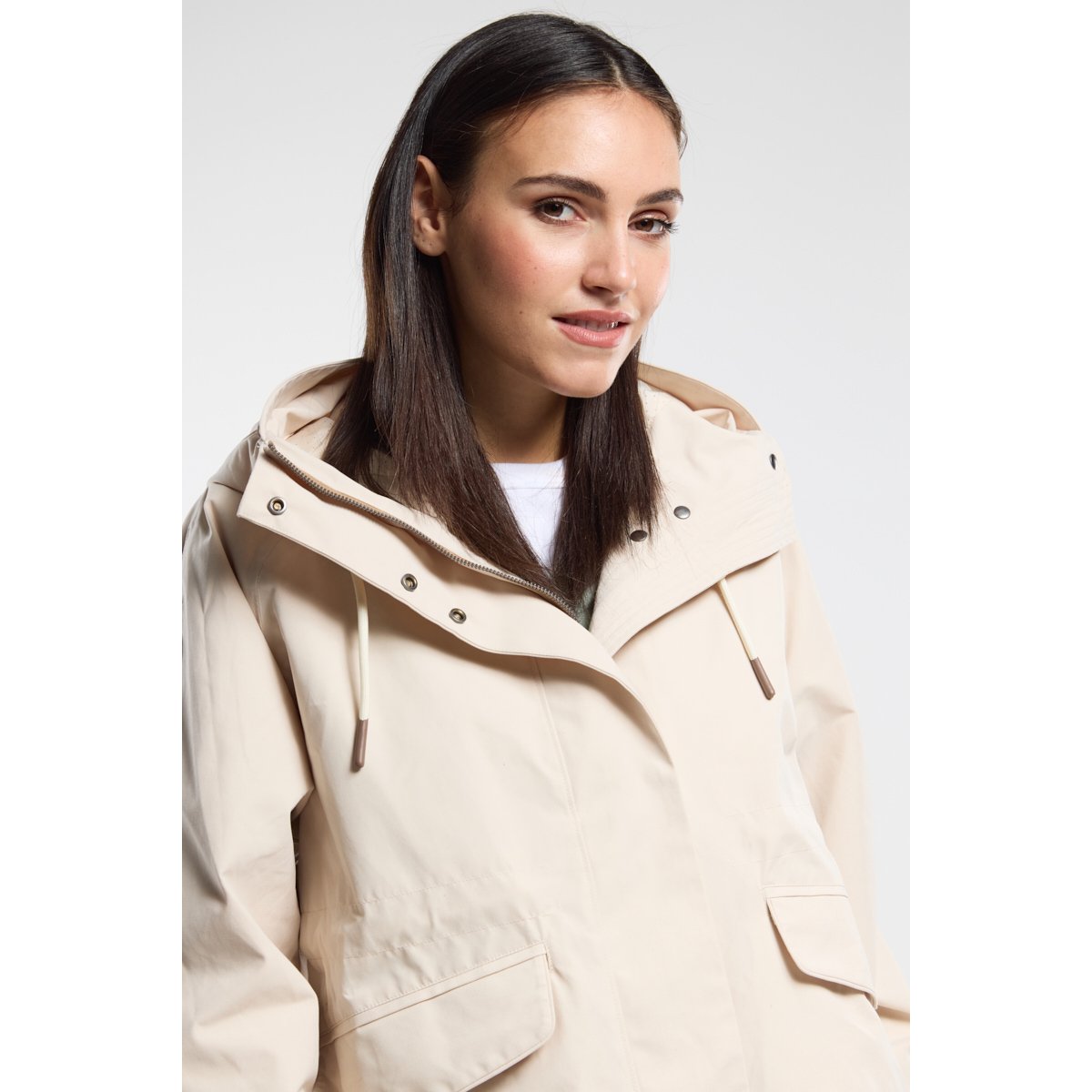 Parka imper-respirante BUDLEY beige, BERMUDES