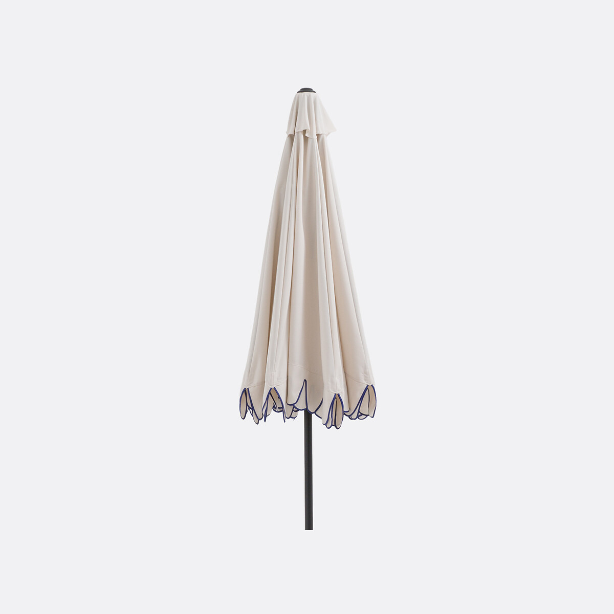 Parasol XXL double volants, LAGOA blanc/bleu, LA REDOUTE INTERIEURS