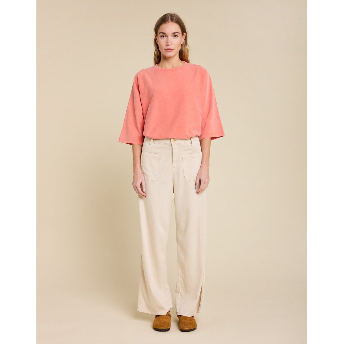 Pantalon JANE ANTIK beige, PULLIN