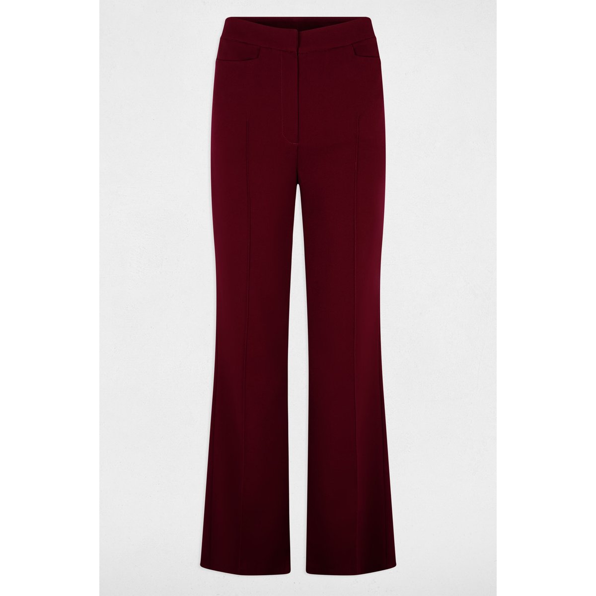 Pantalon bootcut bordeaux, MORGAN