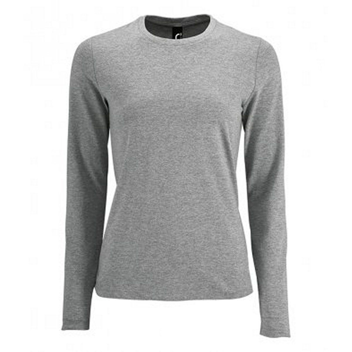 T-shirt manches longues IMPERIAL bleu marine, SOLS