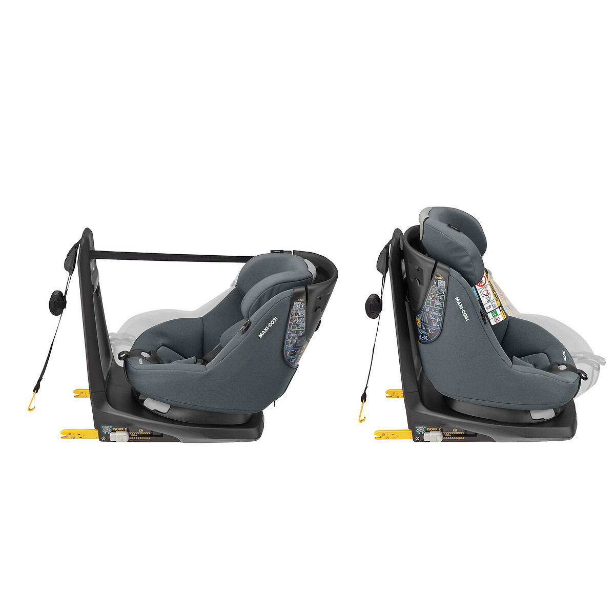 Siège auto pivotant Isofix AxissFix gris, MAXI COSI