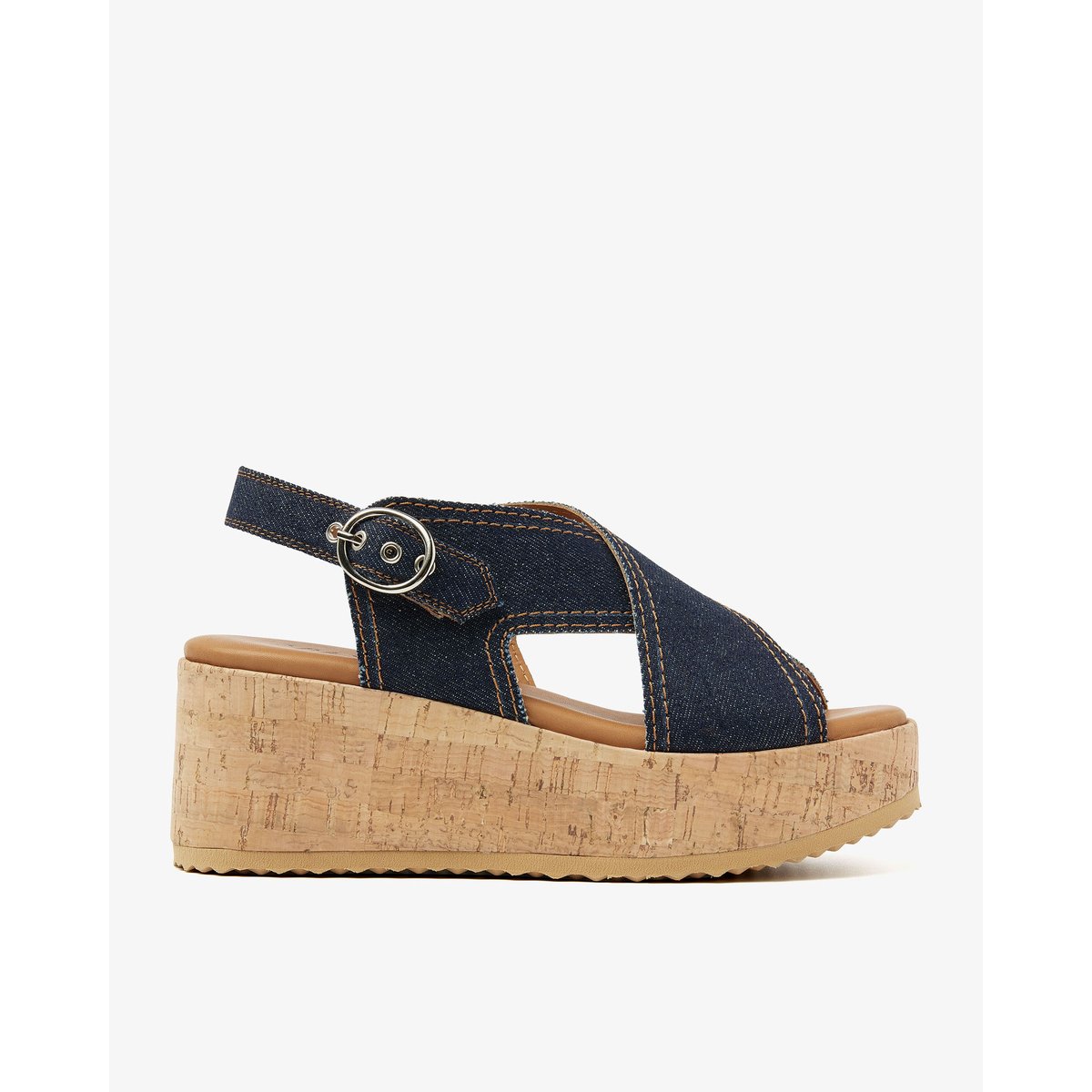Sandales SISSEL CAPRI bleu, VIA VAI