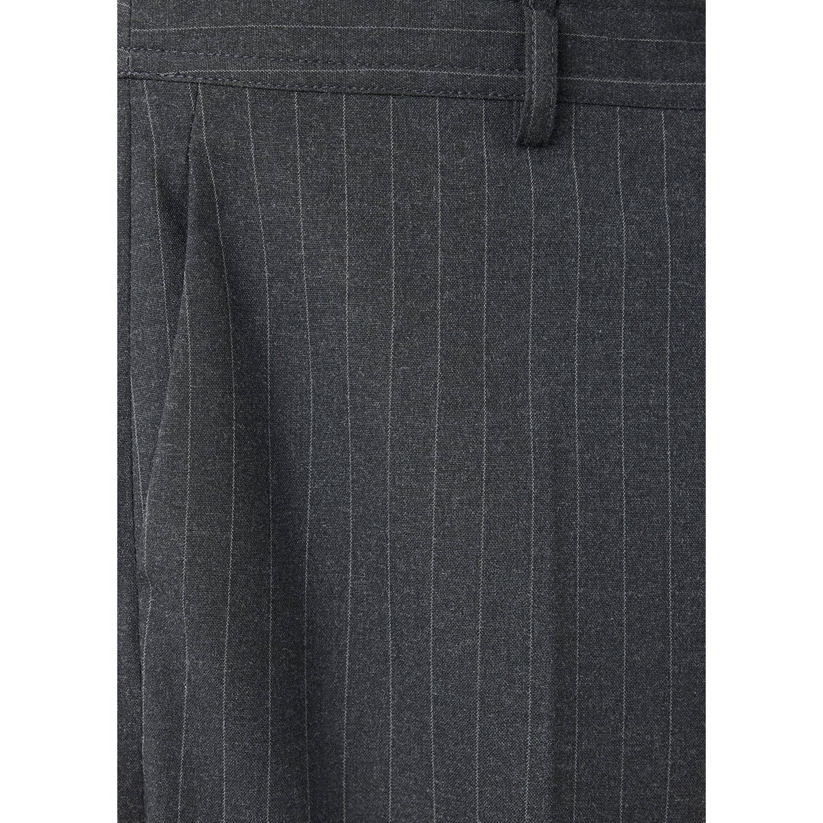 Pantalon flare rayures tennis gris, MANGO