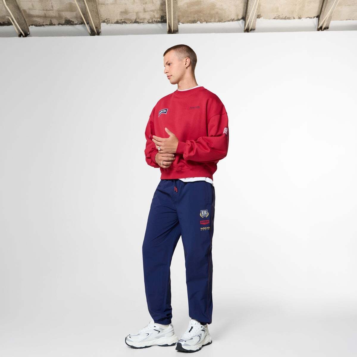 Red Bull Racing Pantalon Jogger À Logo Imprimé marine, PEPE JEANS