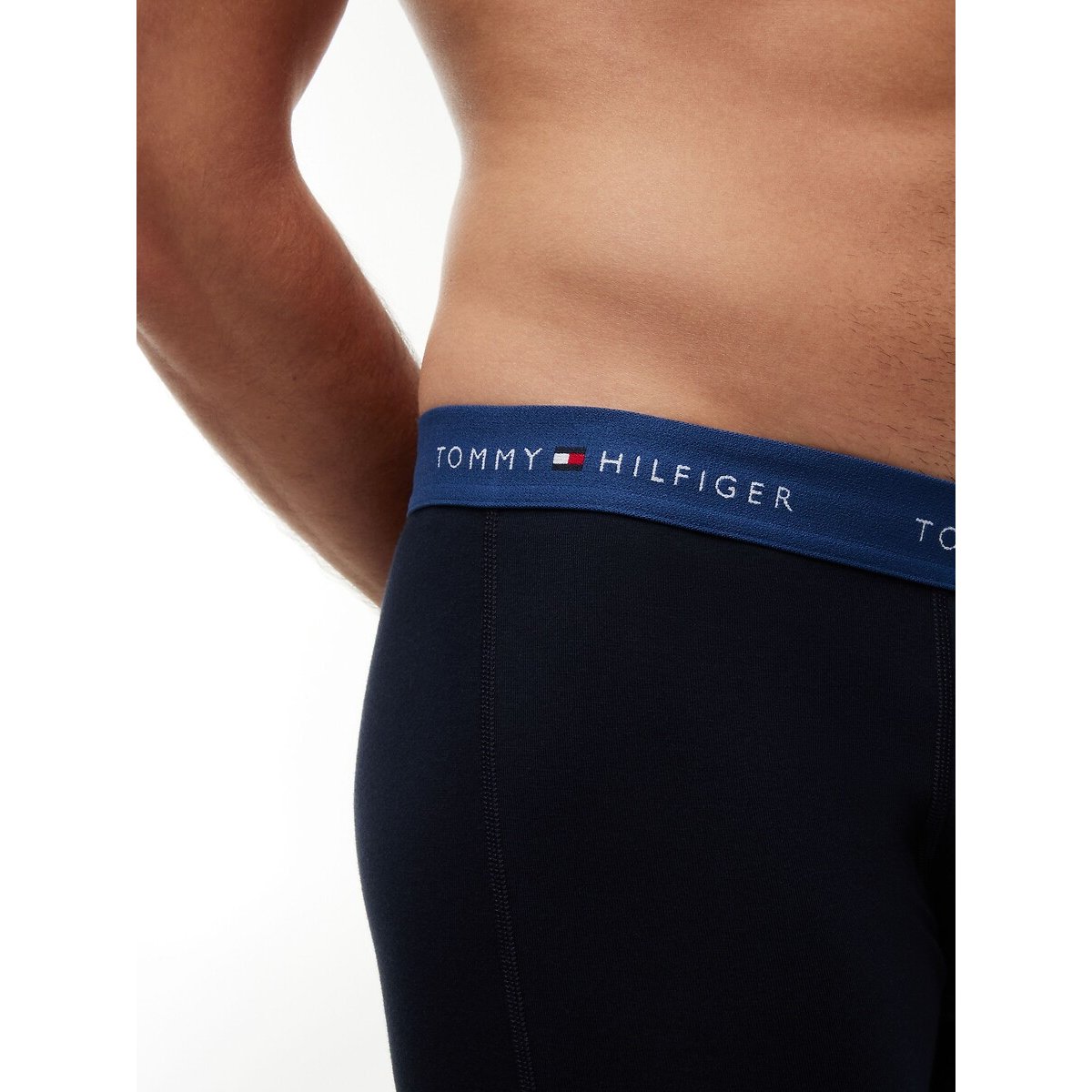 Lote de 5 boxers Signature noir + ceint. multicolore, TOMMY HILFIGER