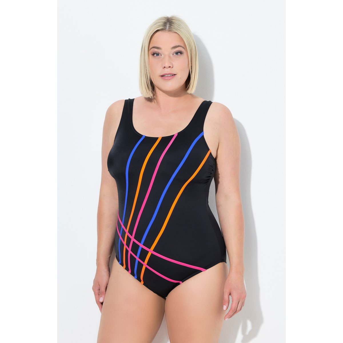 Maillot de bain sans bonnets souples noir, ULLA POPKEN