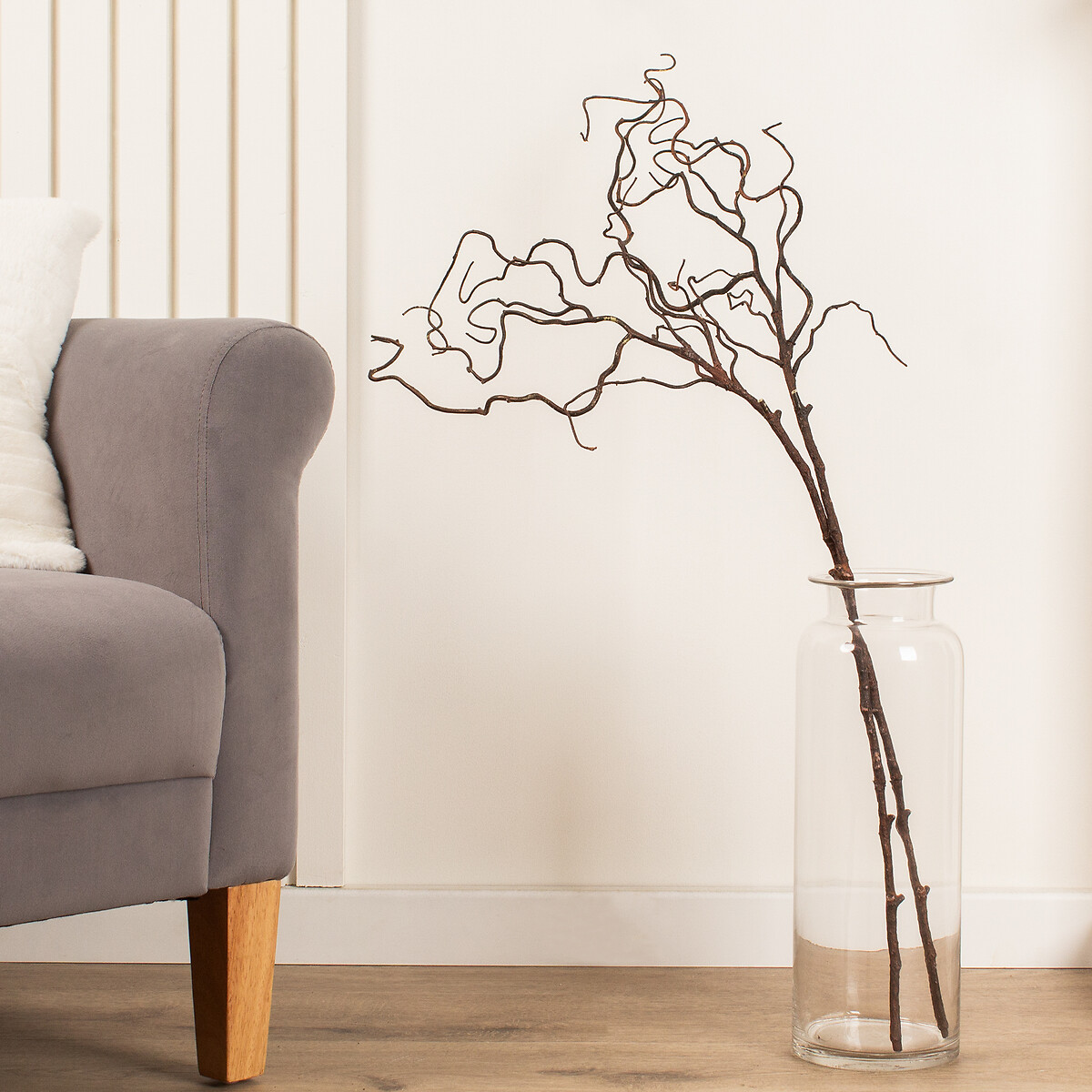 Set of 2 90cm Brown Faux Willow Branches brown, SO'HOME