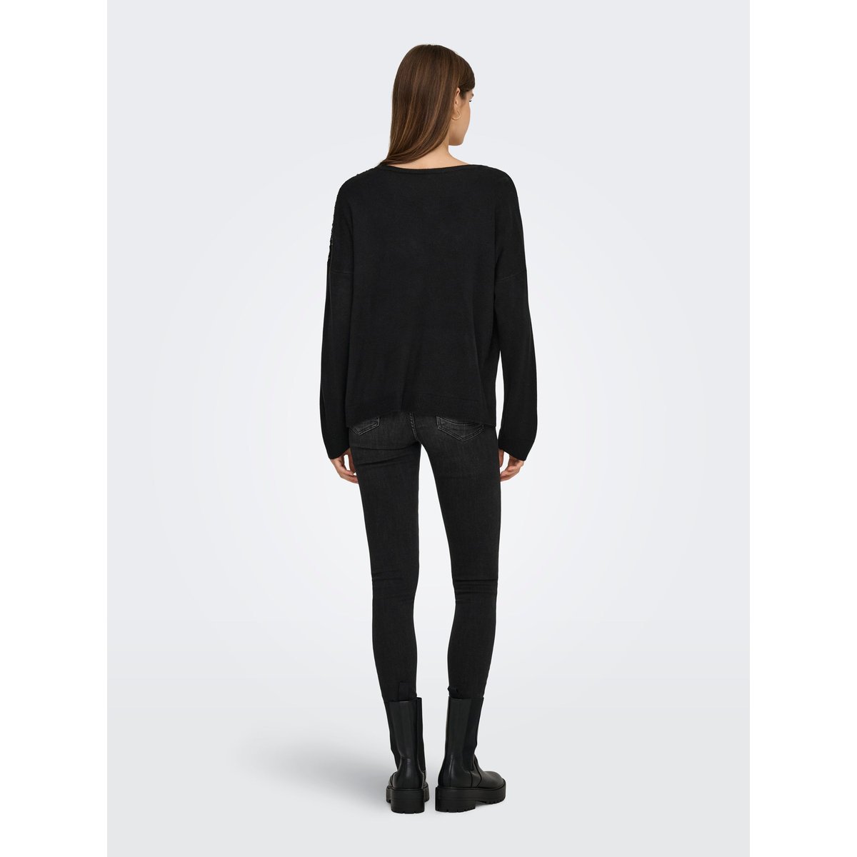 Pull En Maille black 1, ONLY