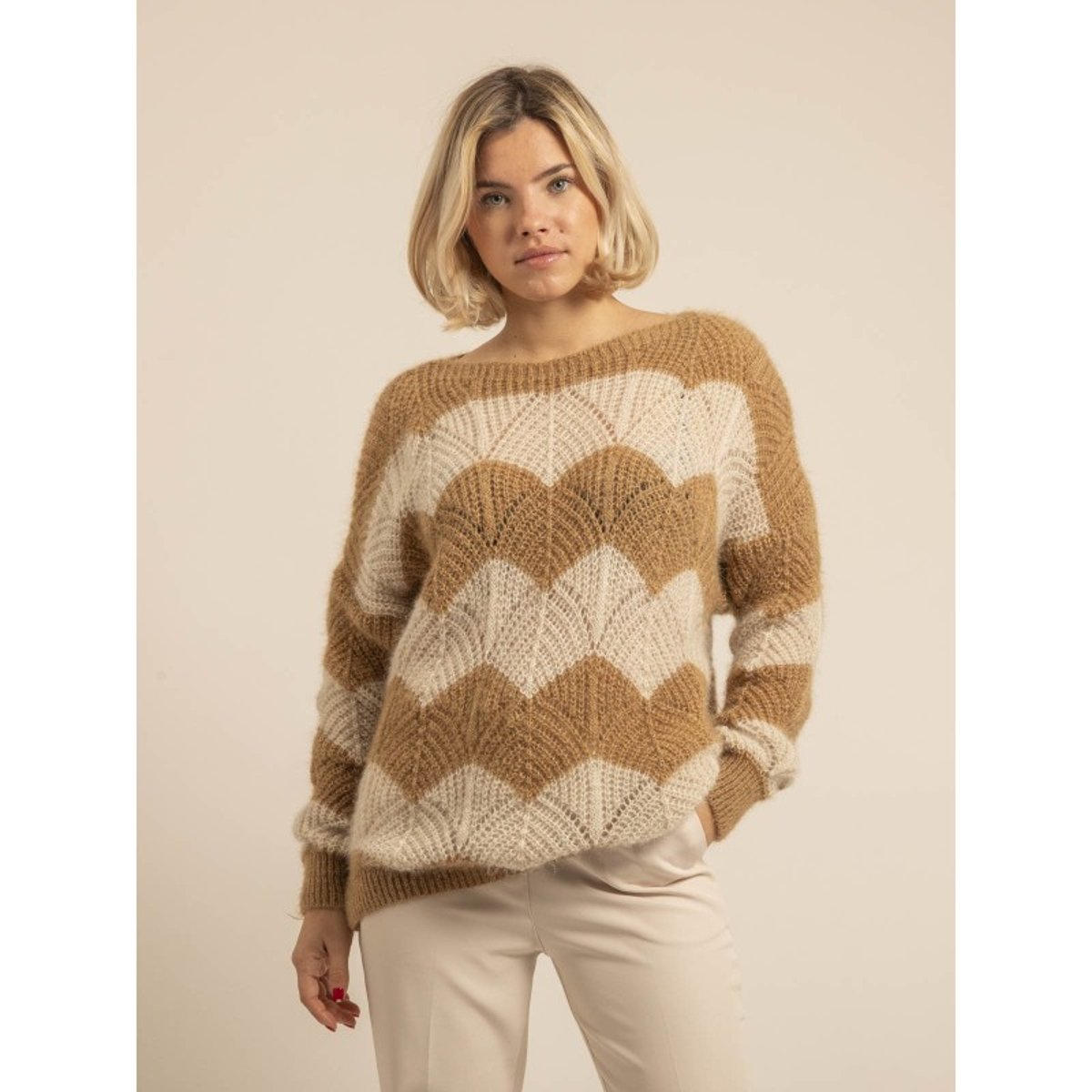 Pull Fantasie Kamrone beige, DONA LISA