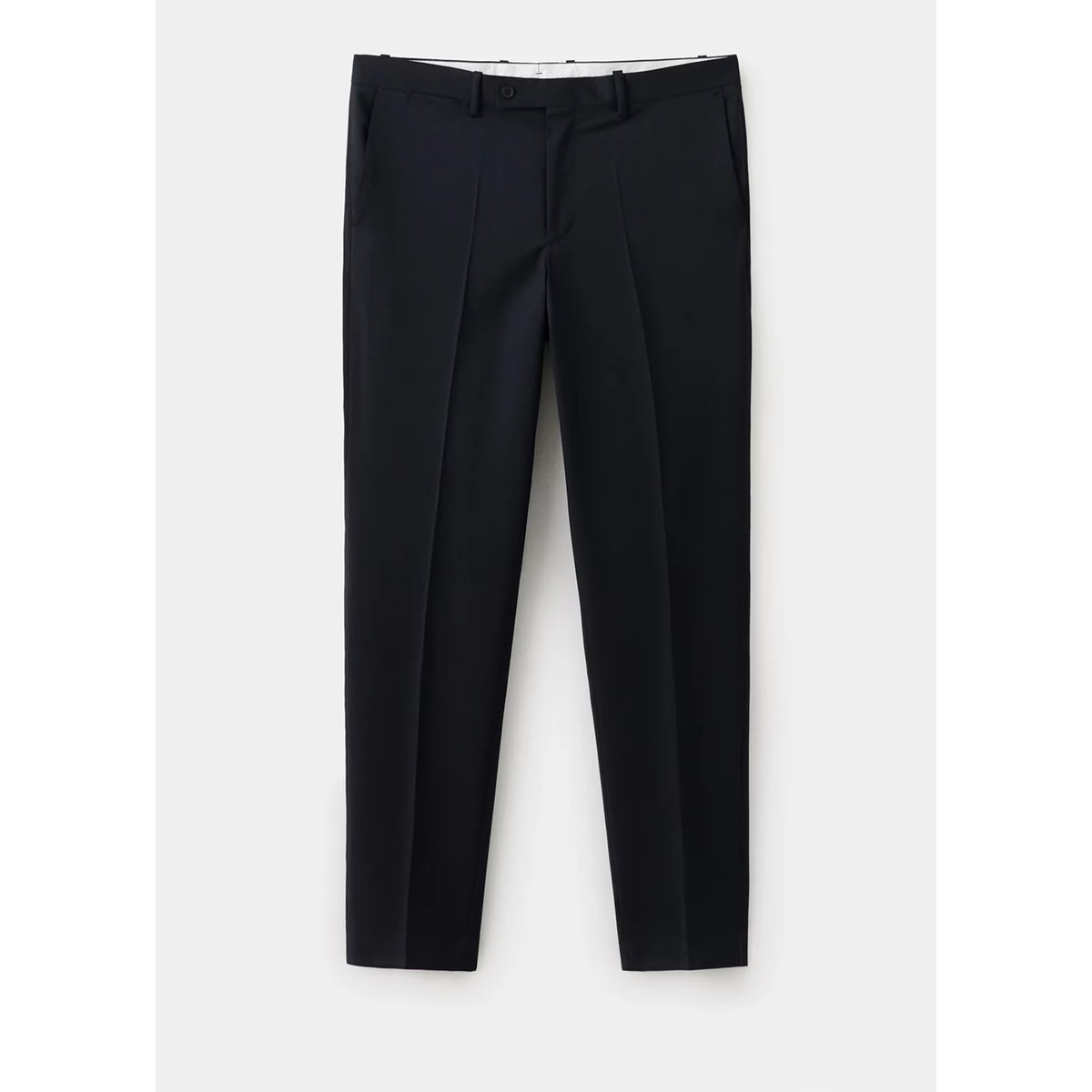 Pantalon costume Turín 100 % laine noir, MANGO MAN