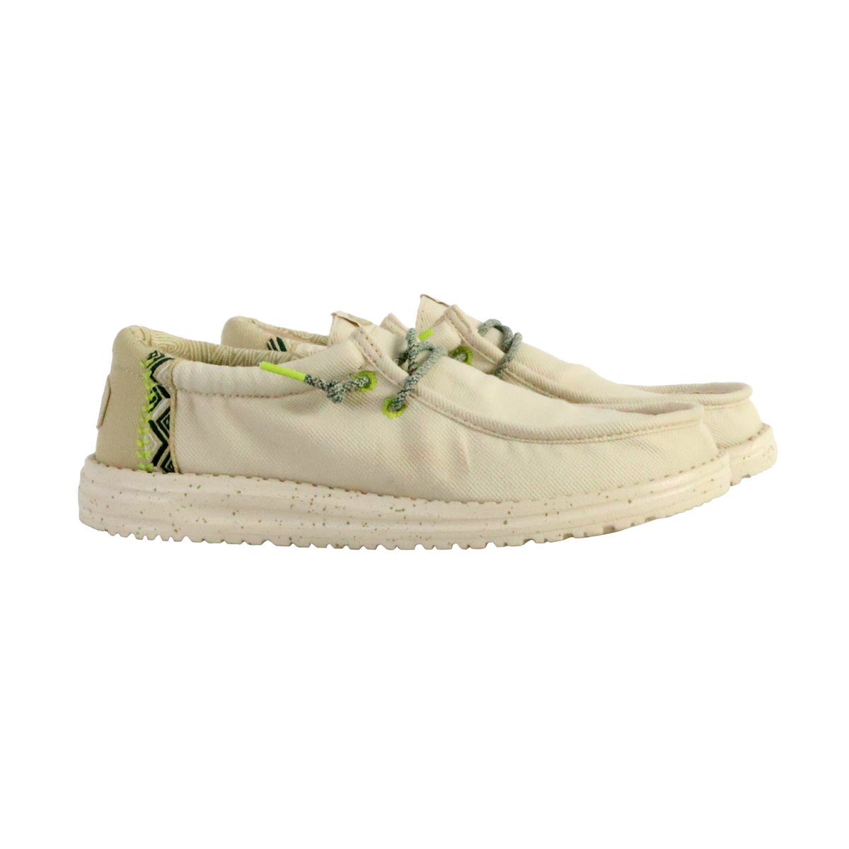 Moccassin à Lacets Wally Coastline blanc stone, HEY