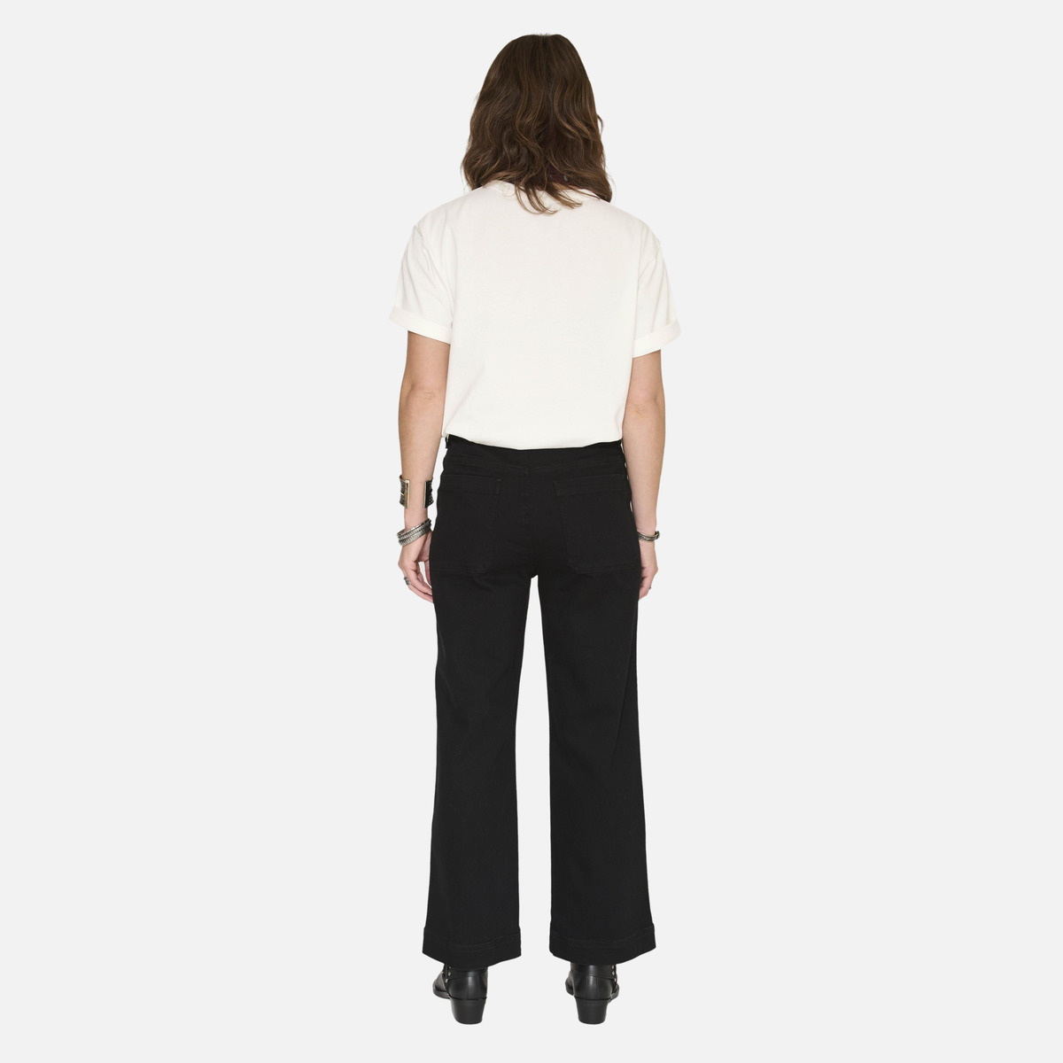 Jean THE FRIDA POWER STRETCH black - rinse wash, MKT STUDIO