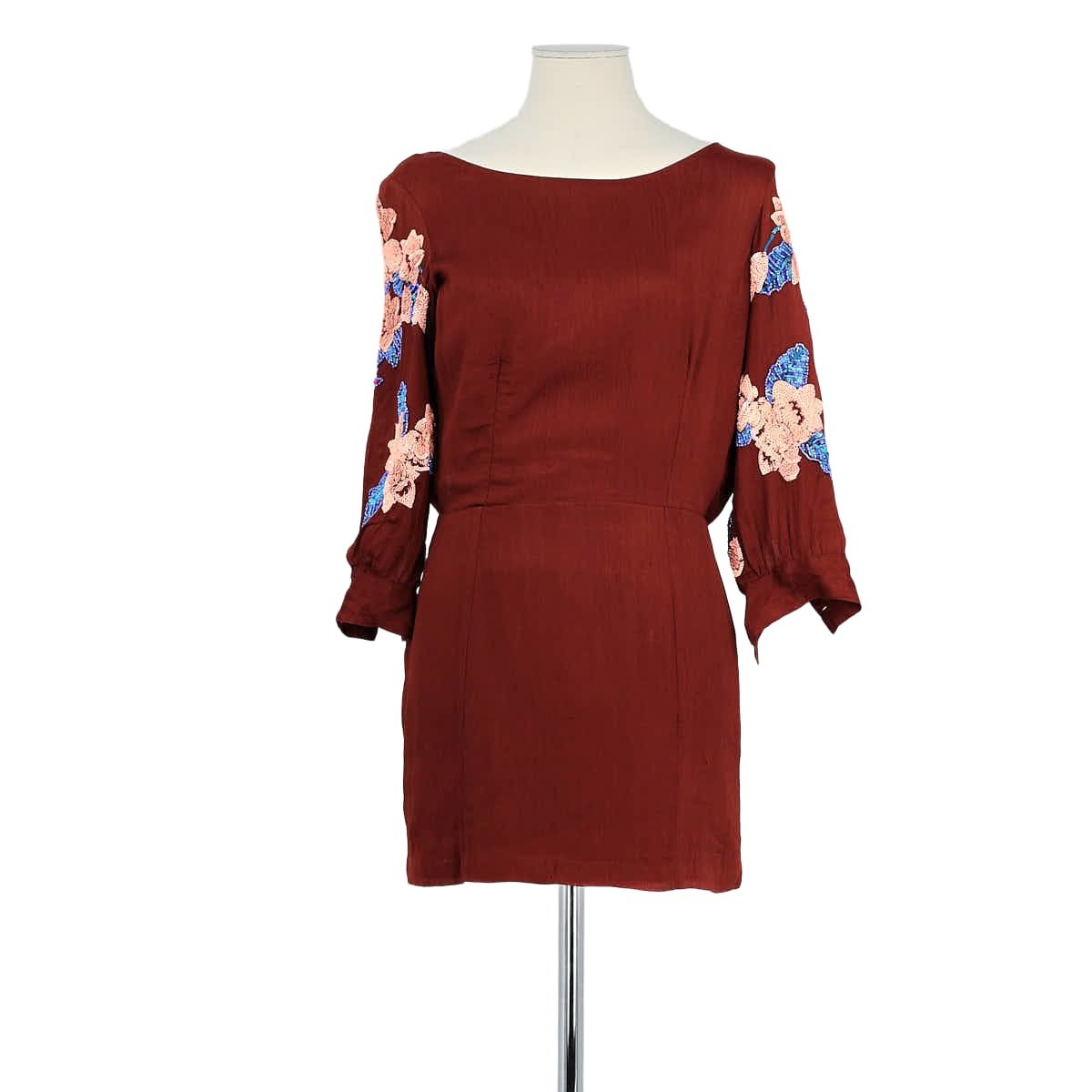 Robe - Bon État bordeaux, ANTIK BATIK