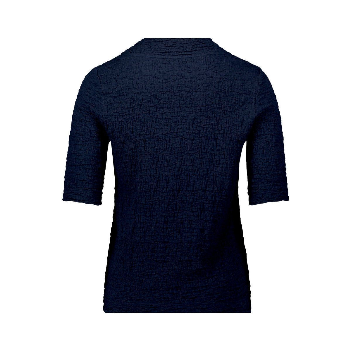 T-Shirt avec structure à col droit dark sky, BETTY BARCLAY