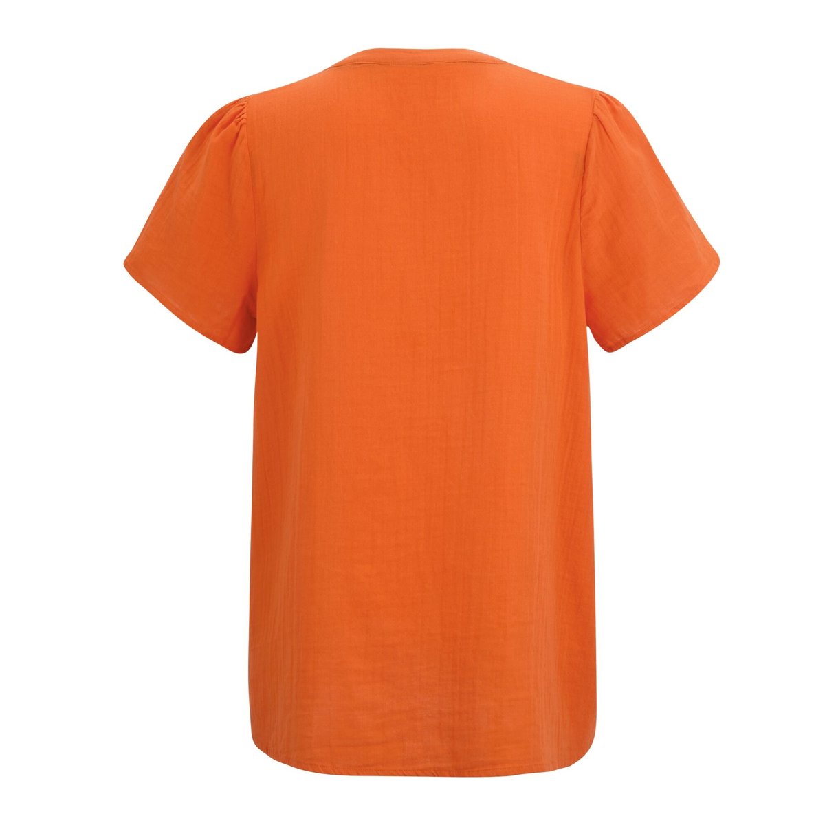 Blouse manches courtes col V SELEN orange, REGATTA