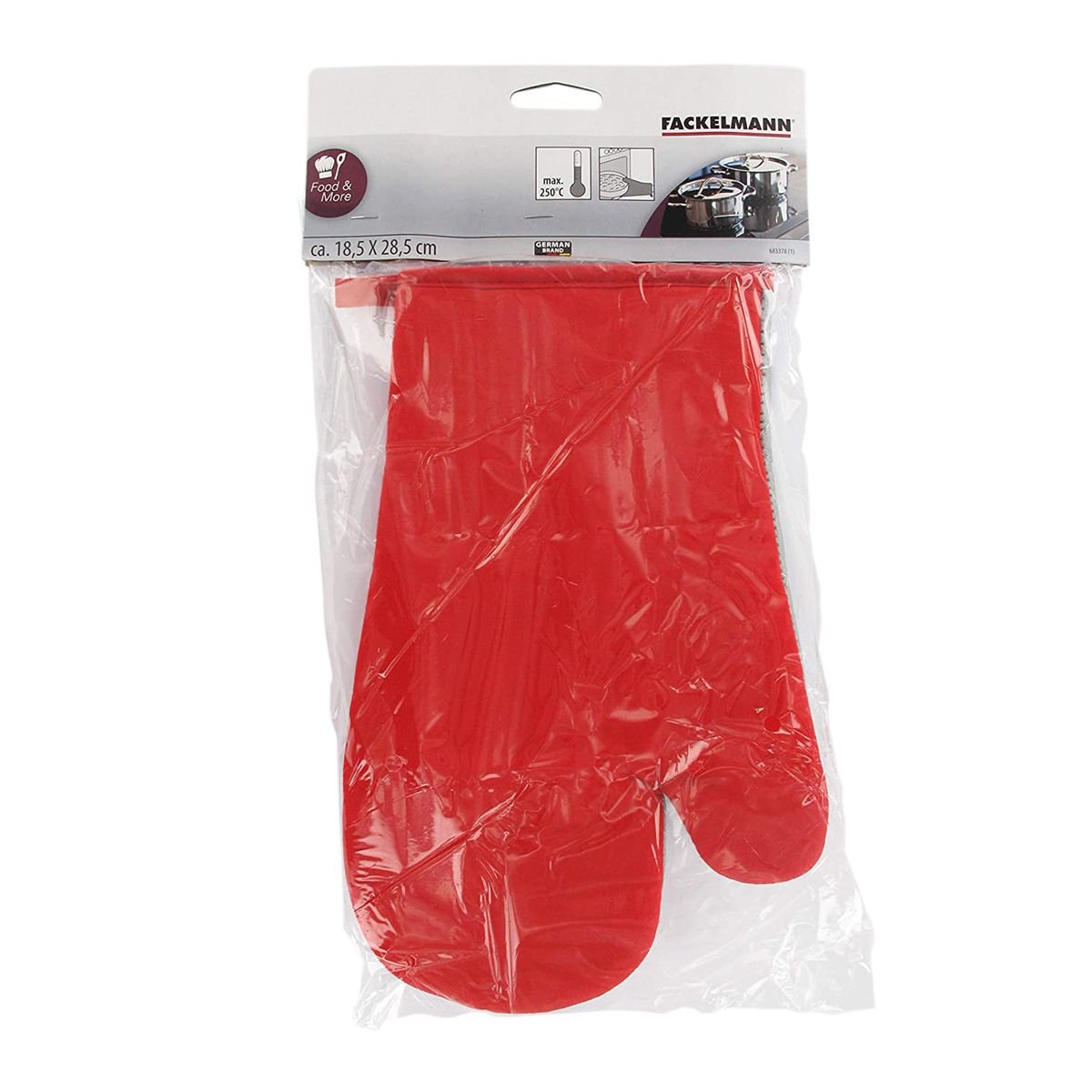 Gant de cuisine gris,rouge, FACKELMANN
