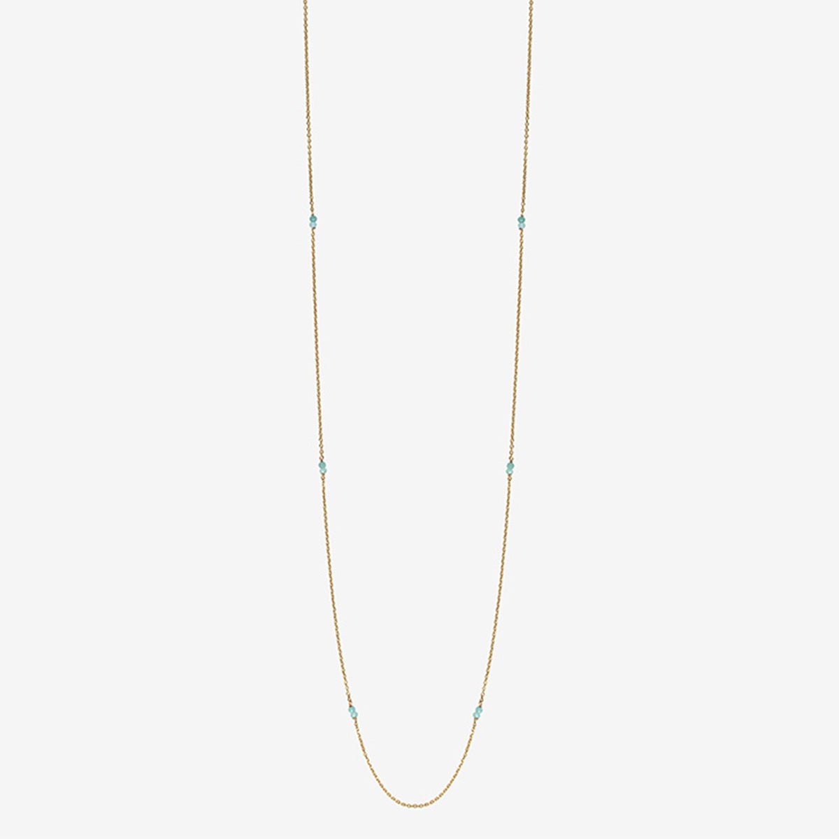 Sautoir venus amazonite bleu, CAROLINE NAJMAN