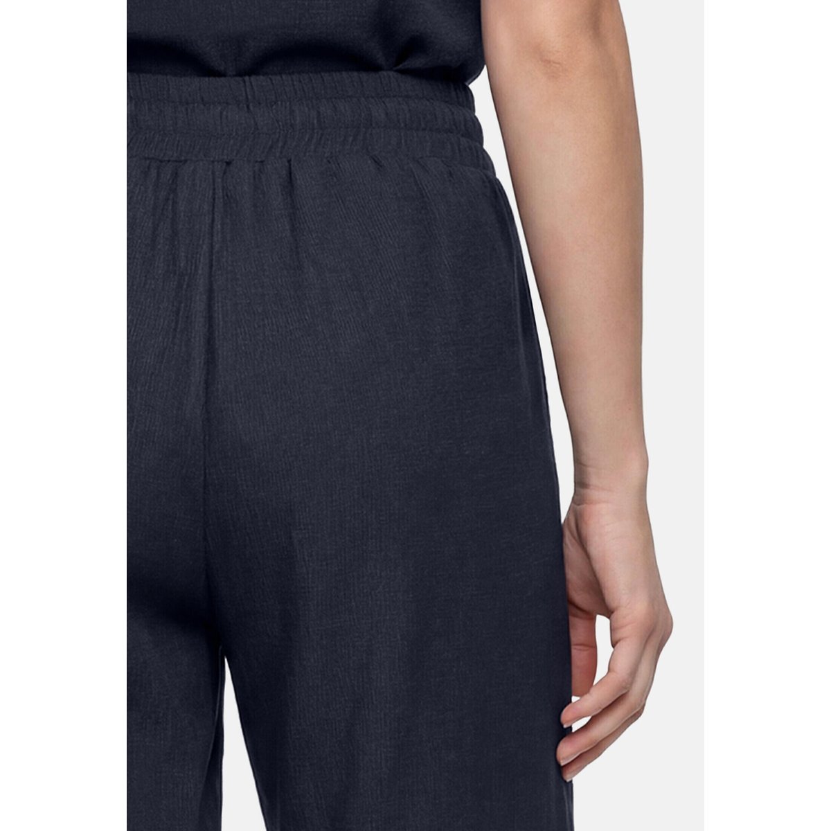 Pantalon d'été à taille élastique dark sky, BETTY BARCLAY