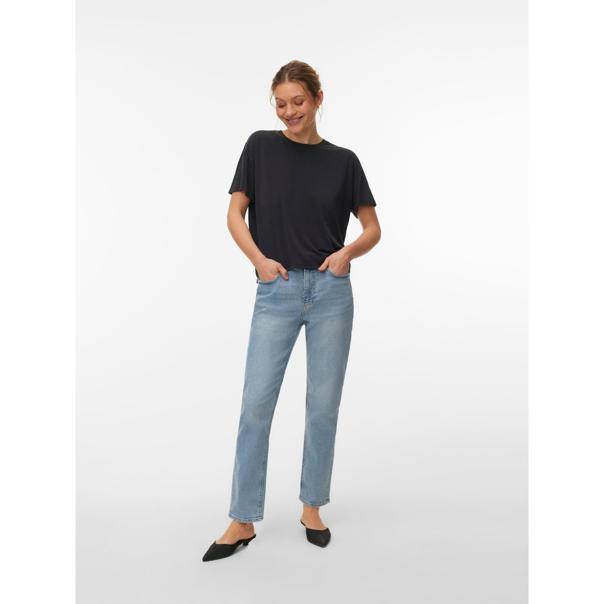 T-Shirt black 1, VERO MODA