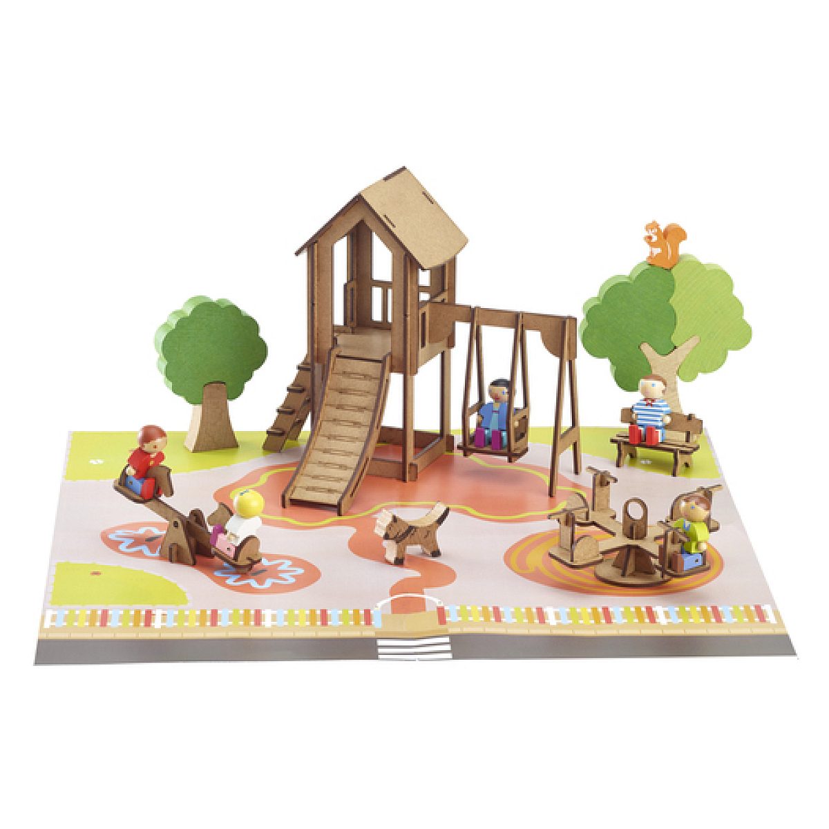 JEUJURA L aire de jeux - 70 pieces couleur unique, JEUJURA