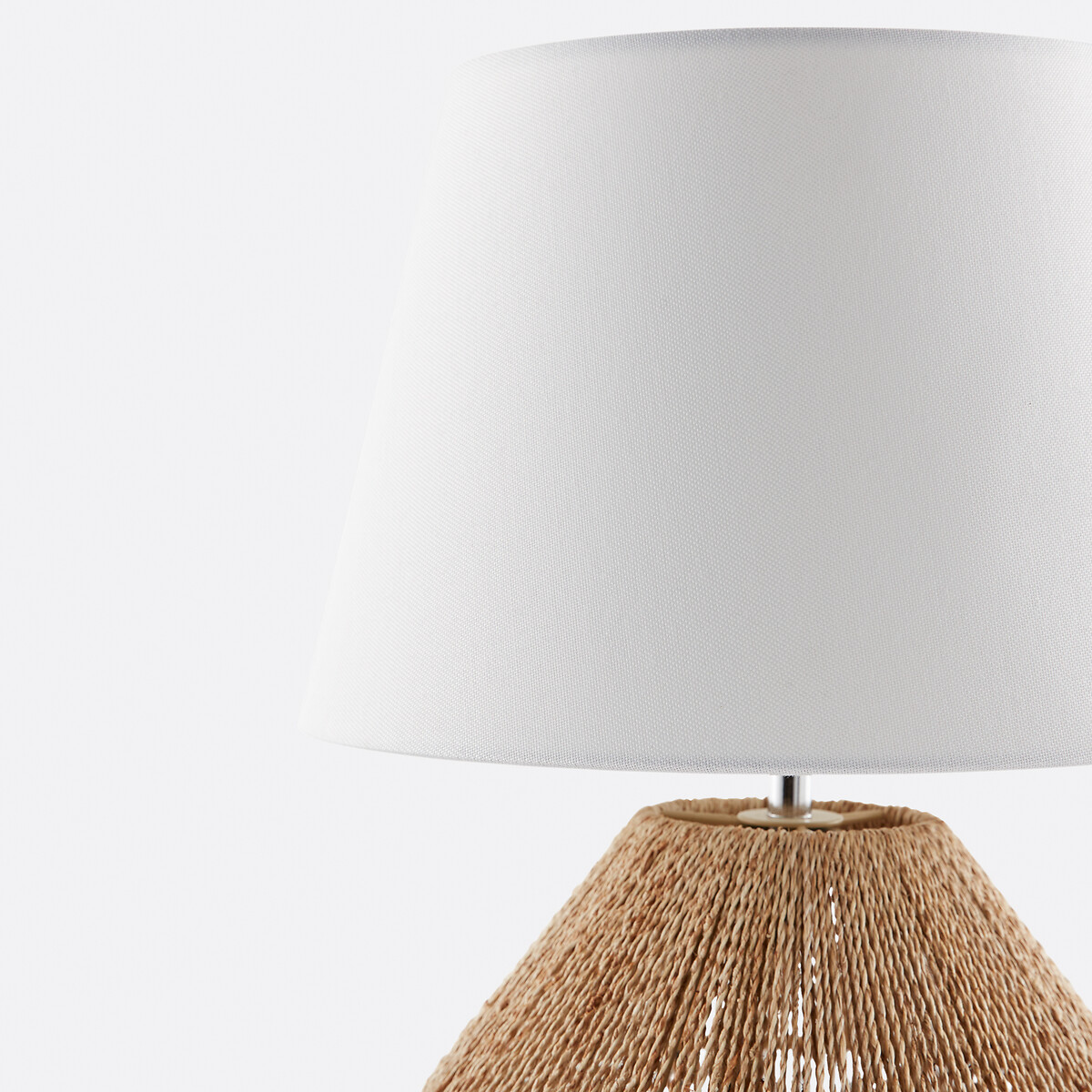 Tischlampe Yaku, Hanf und Leinen natur, LA REDOUTE INTERIEURS